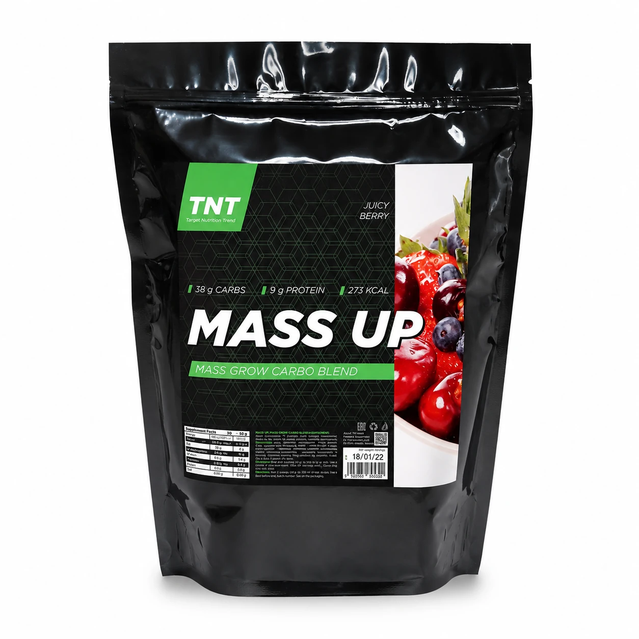 Гейнер для набору маси, 2,5 кг Mass Up TNT Nutrition