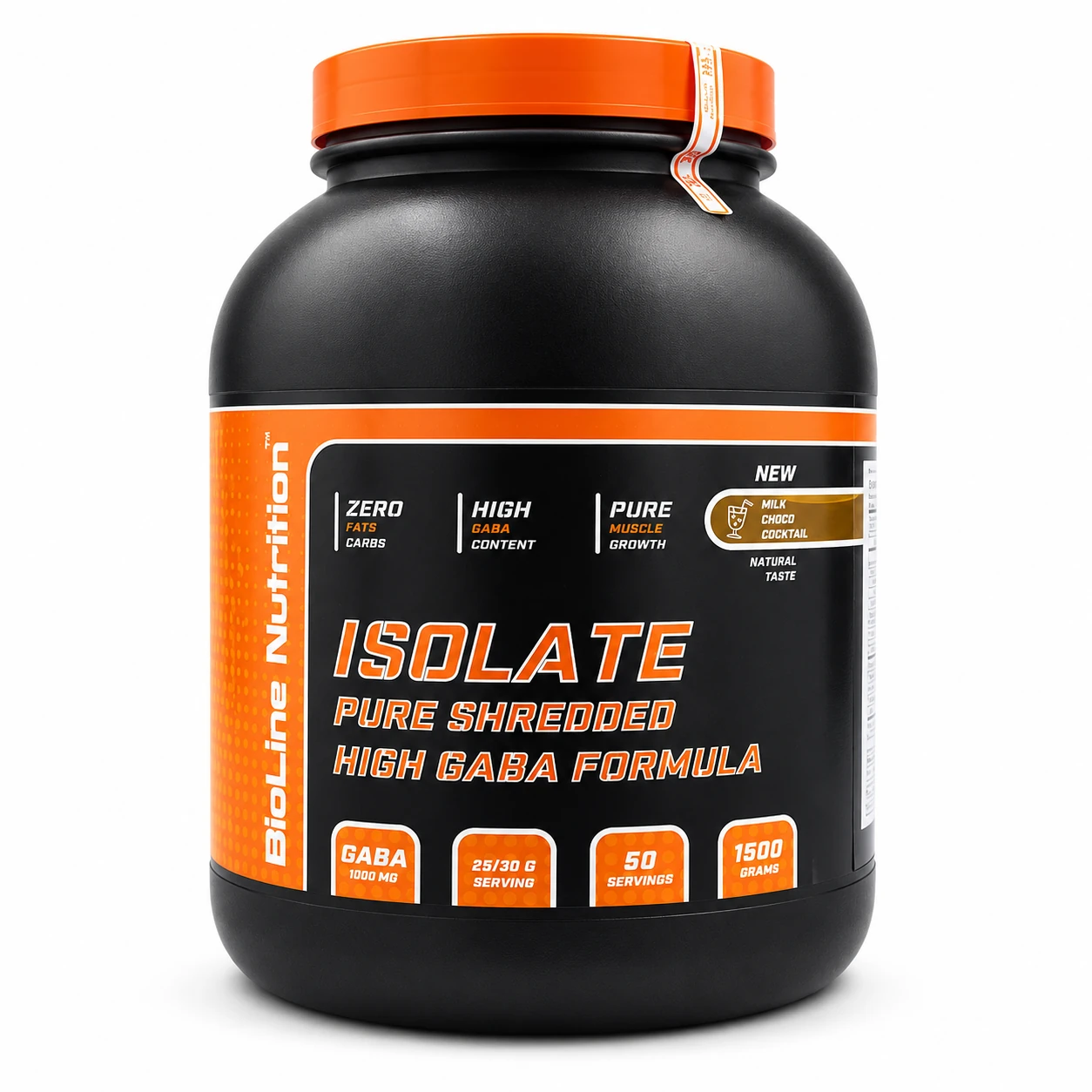 Ізолят сироватковий протеїн 83% білка, 1,5 кг BioLine Nutrition