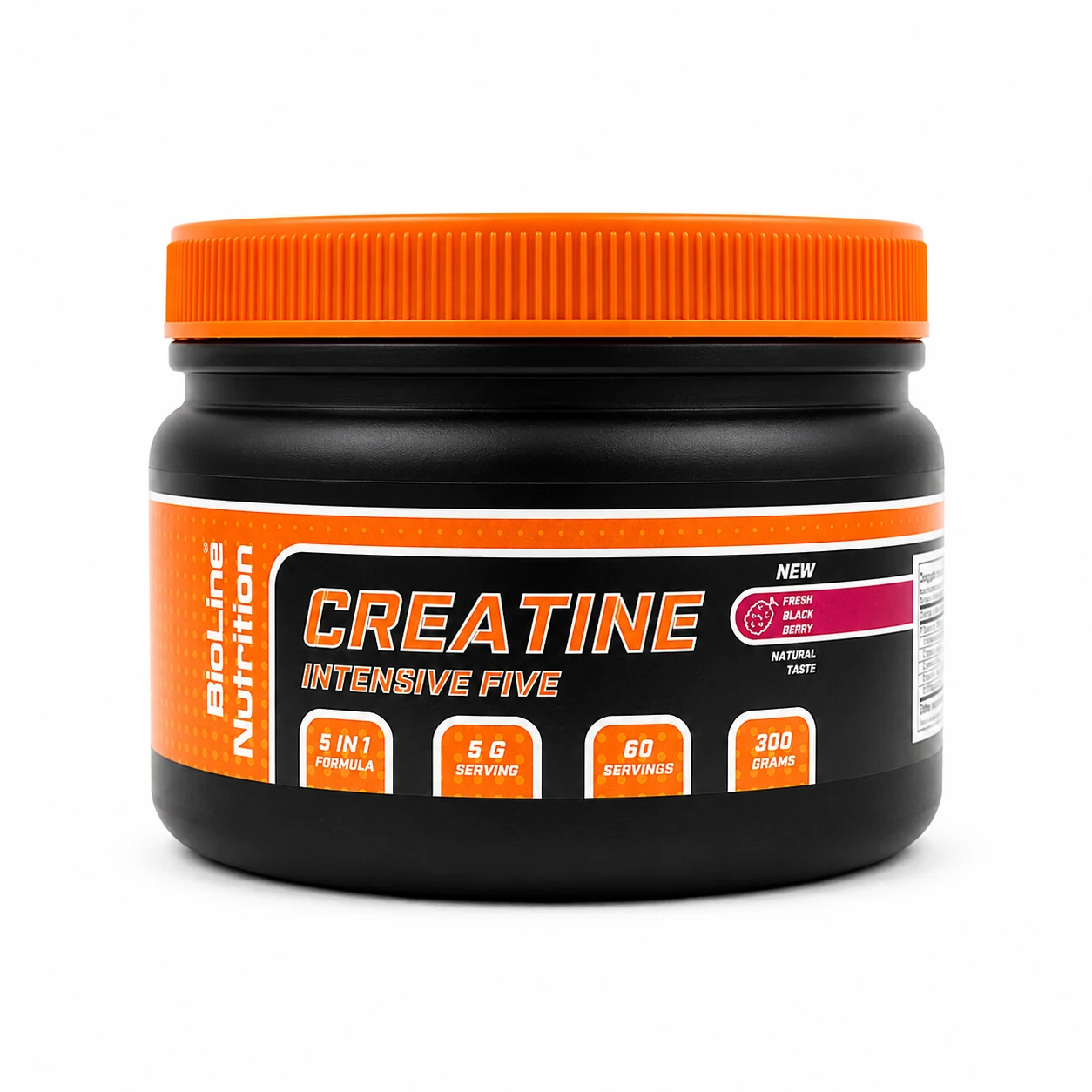 Креатин моногідрат 5 форм 300 г BioLine Nutrition